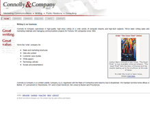 Tablet Screenshot of connollyco.com